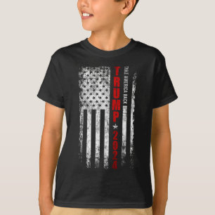 T-shirt Donald Trump 2024 Reprendre le drapeau américain à