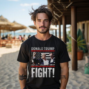 T-shirt Donald Trump 2024 Survivre au coup de feu lors d'u