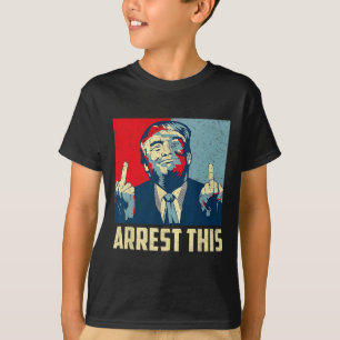 T-shirt Donald Trump 2024 Un partisan arrêté pour ce Vinta