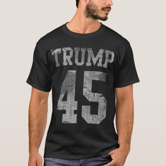 T-shirt Donald Trump 45 POTUS (Devant)