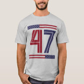 T-shirt Donald Trump 47 (Devant)