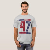 T-shirt Donald Trump 47 (Devant entier)