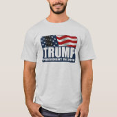 T-shirt Donald Trump à la présidence 2016 (Devant)