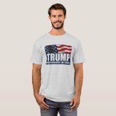 T-shirt Donald Trump à la présidence 2024 (Devant entier)