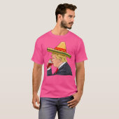 T-shirt Donald Trump buvant Michelada (Devant entier)