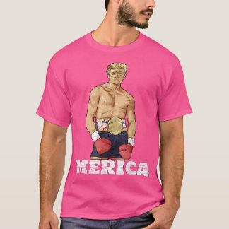 T-shirt Donald Trump Champion américain de boxe 2020 Boxer