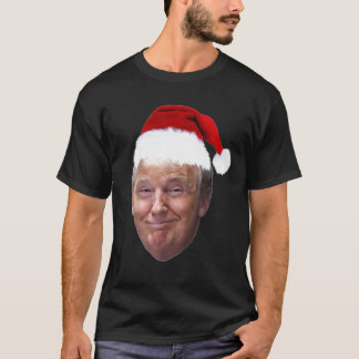 T-shirt Donald Trump Christmas Funny MAGA santa hat 624png