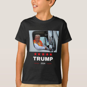 T-shirt Donald Trump Circule Dans Le Camion À Déchets 2