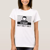 T-shirt Donald Trump coupable (Devant)