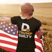 T-shirt Donald Trump coupable