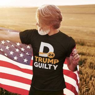 T-shirt Donald Trump coupable