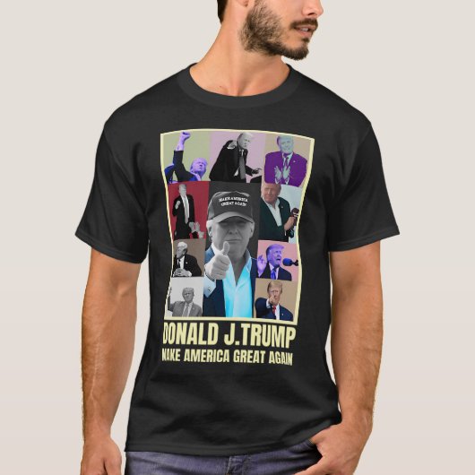 T-shirt Donald Trump-époque (Devant)