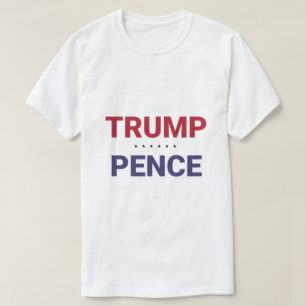 T-shirt Donald Trump et Mike Pence (élection américaine de