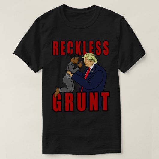 T-shirt Donald Trump et ses imprudentes (Design devant)