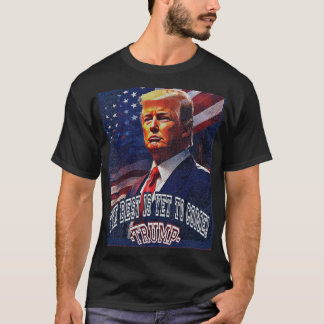T-shirt Donald Trump het beste moet nog komen 2024