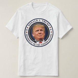 T-shirt Donald Trump Inauguration Gold Stars Souvenir