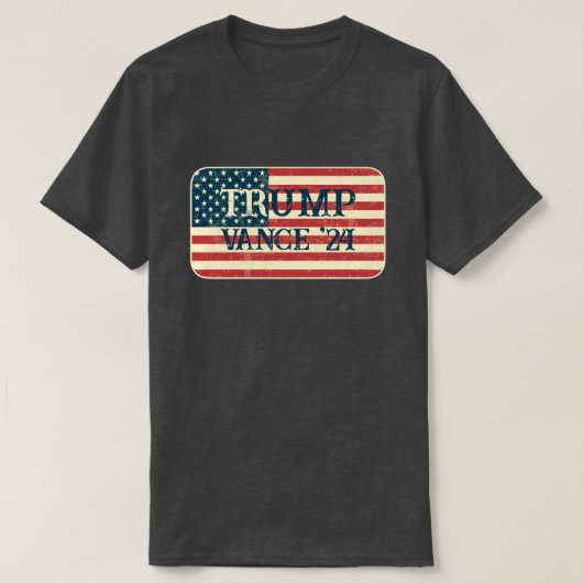 T-shirt Donald Trump JD Vance 2024 (Design devant)