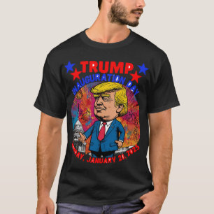 T-SHIRT DONALD TRUMP JOUR D'INAUGURATION 2025
