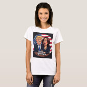 T-shirt Donald Trump Kamala harris (Devant entier)