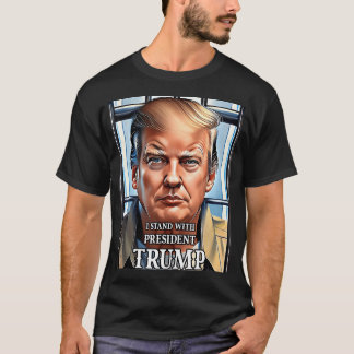 T-shirt Donald Trump L'A Accusé De L'Emprisonner Libérez U