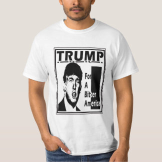 T-shirt Donald Trump : L'Amérique amère