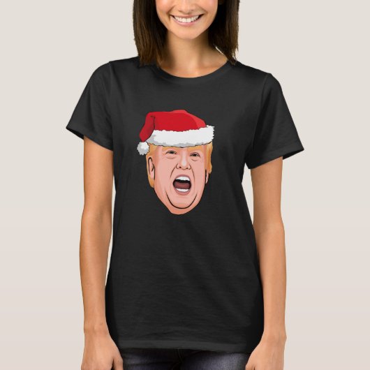 T-shirt DONALD TRUMP Noël (Devant)