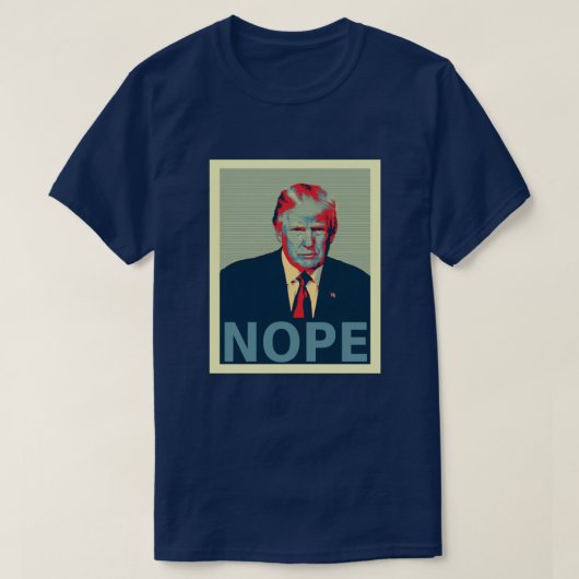 T-shirt Donald Trump, perdant pour les élections (Design devant)