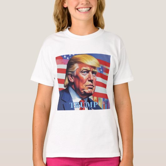 T-shirt Donald Trump Pop Art (Devant)
