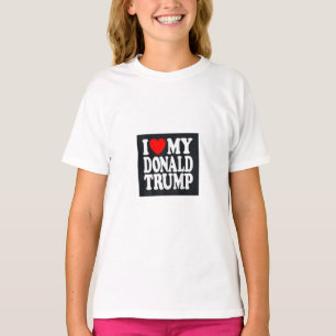 T-Shirt Donald Trump pour filles