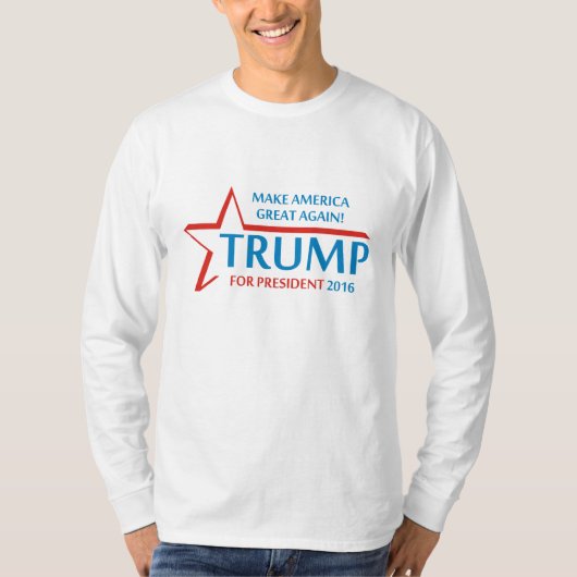 T-shirt Donald Trump pour le président (Devant)