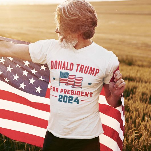 T-shirt Donald Trump pour le président 2024
