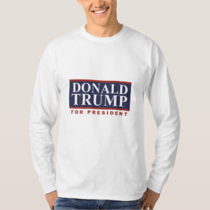 T-shirt Donald Trump pour le Président Campaign Sign 2016