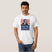 T-shirt Donald Trump pour président Tshirtke 2016 (Devant entier)