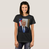 T-shirt Donald Trump Président des États-Unis Maison Blanc (Devant entier)