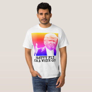 T-shirt DONALD TRUMP, Pretty Fly pour un type blanc T-shir
