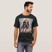 T-shirt Donald Trump Superhero Comic (Devant entier)