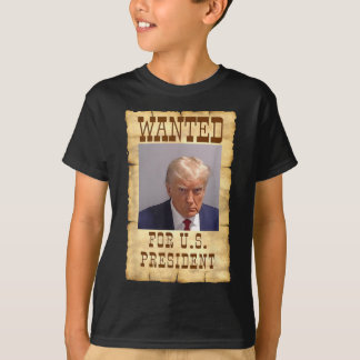T-shirt Donald Trump Tiré Recherché Aux États-Unis Préside