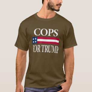 T-shirt donald trump, trump, président trump, flics pour t