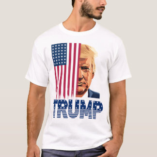 T-shirt Donald Trump vintage Je suis de retour à l'électio
