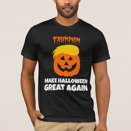 T-shirt Donald Trumpkin rendent Halloween grand encore (Devant)