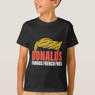 T-shirt Donalds Fries Françaises Fabriquant Des Fries Fran