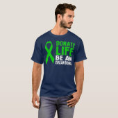 T-SHIRT DONATE LIFE BE SUR DONNEUR D'ORGANE (Devant entier)
