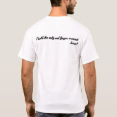 T-shirt Donateur humide résident de Willy (Dos)