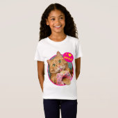 T-Shirt Donateur mangeant des chats (Devant entier)