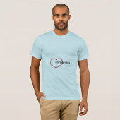 T-shirt donateurs de soin d'amour (Devant entier)