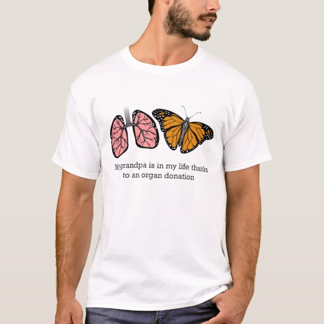 T-shirt Donation d'organe (Devant)