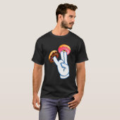 T-shirt Donbass deux en rose Shocker Hommes Femmes (Devant entier)