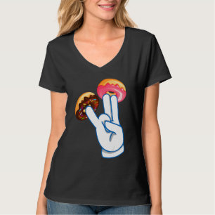 T-shirt Donbass deux en rose Shocker Hommes Femmes