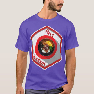 T-shirt donburi de boeuf