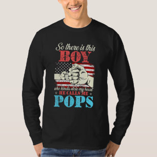 T-shirt Donc Il Y A Ce Garçon Qui M'A Volé Le Coeur Il C